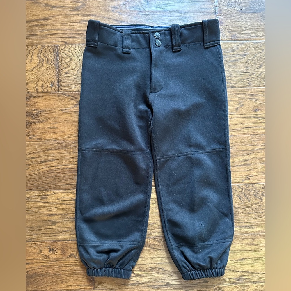 Rip-It Girls’ Pro Softball Pants, Size L, Color Black